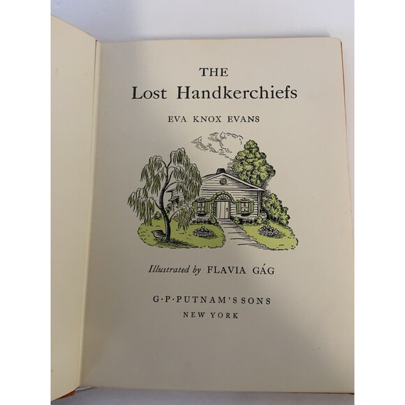The Lost Handkerchiefs (1941) Eva Evans~Flavia Gag illus - Picture 3 of 10